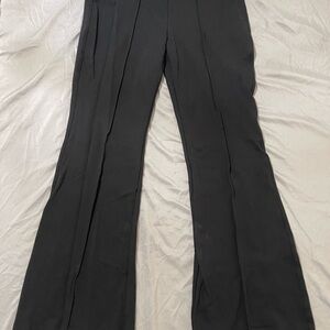 Banana Republic High-Rise Flare Pants in Black